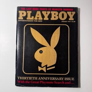 1984 Playboy Magazine
30th Anniversary Issue Featuring Marilyn Monroe